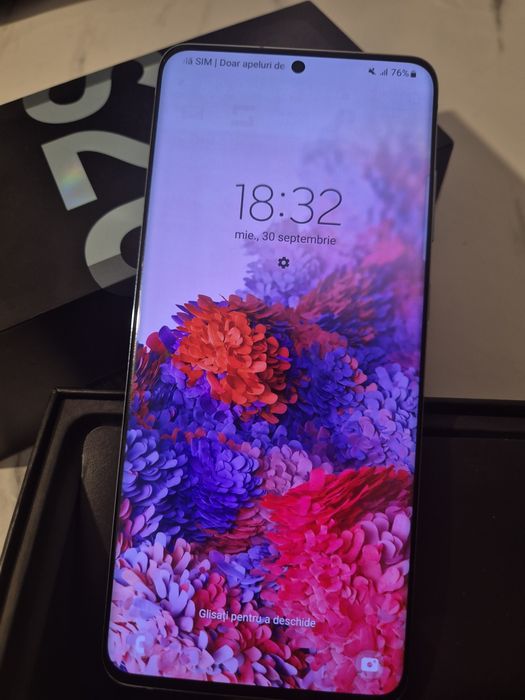 Vand telefin Samsung S 20+, 128 GB  Blue la 80.lei Timisoara