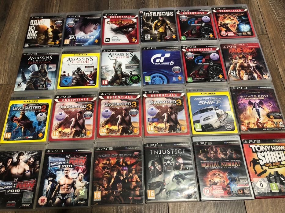 Игровые диски для PS3