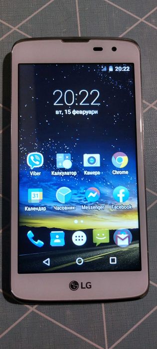 LG K7 (X210) 8GB, бял цвят