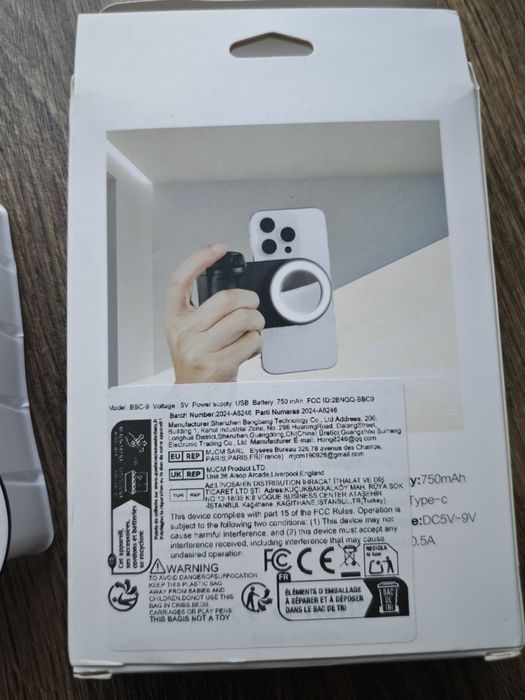 Grip foto smartphone nou