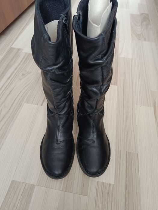 Cizme din piele Benvenuti măsură 35