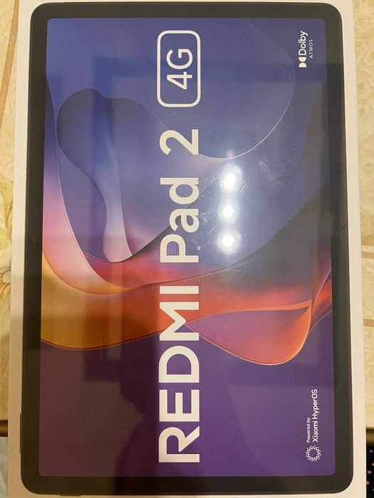 Новый Xiaomi Redmi Pad 2 4G 8/256GB (Graphite Gray) в упаковке