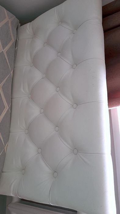 Кровать эко кожа