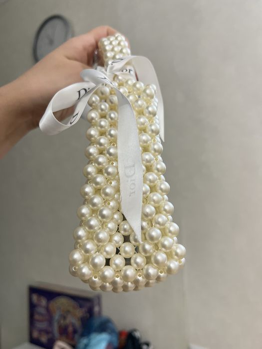 Сумка из бус клатч