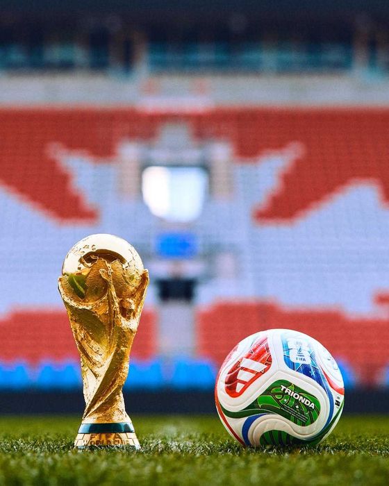 Futbol top JCH 2026 rasmiy topi | Футбол мяч ЧМ 2026 | Dizayn Dastavka