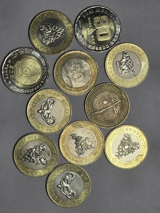 Теңге монеты сувенир. Теңге тиын кәдесый