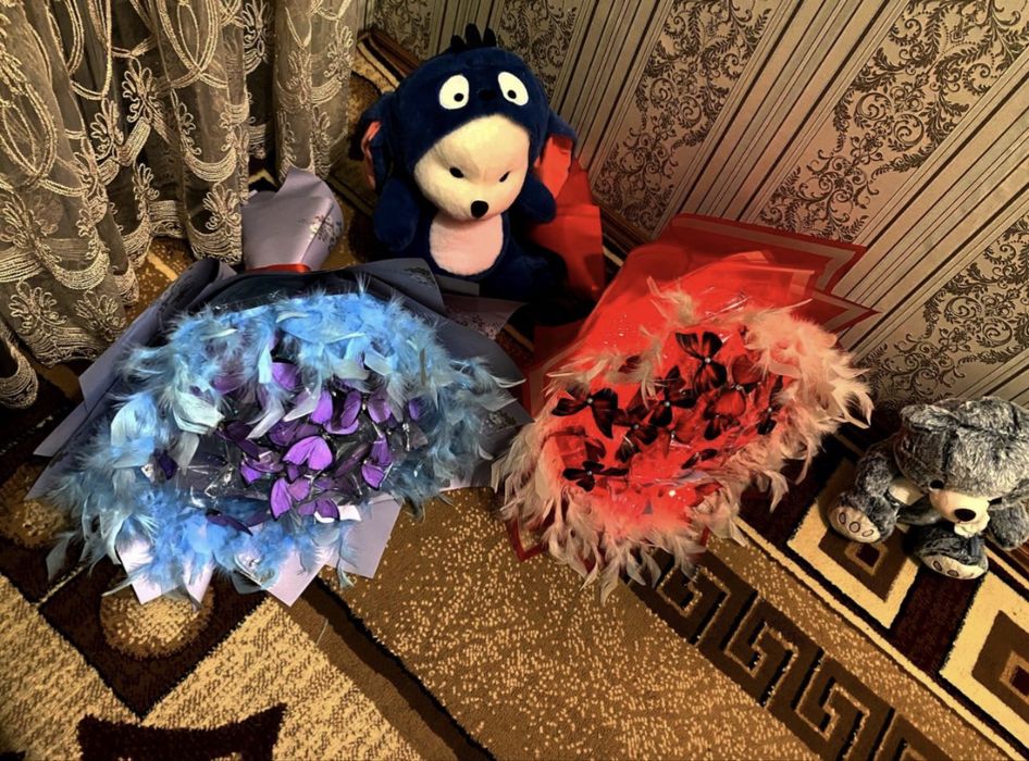 Buket Mandarin gul buket mandarin buket mevali buket  kapalakli buket