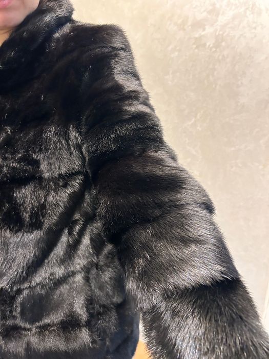 Норковая шубка короткая