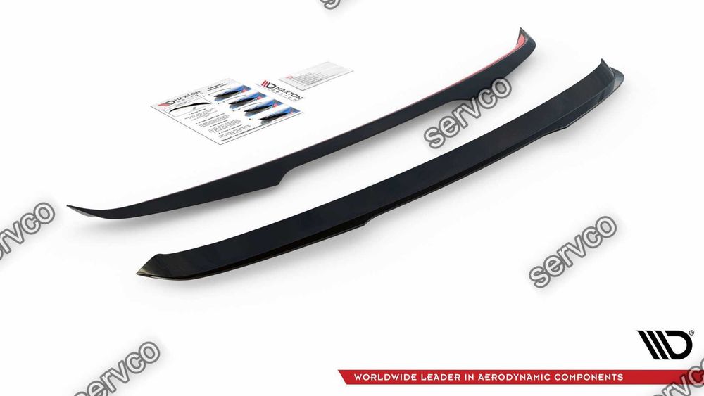 Eleron spoiler cap Volvo XC60 Mk2 R-Design 2017- v1 - Maxton Design