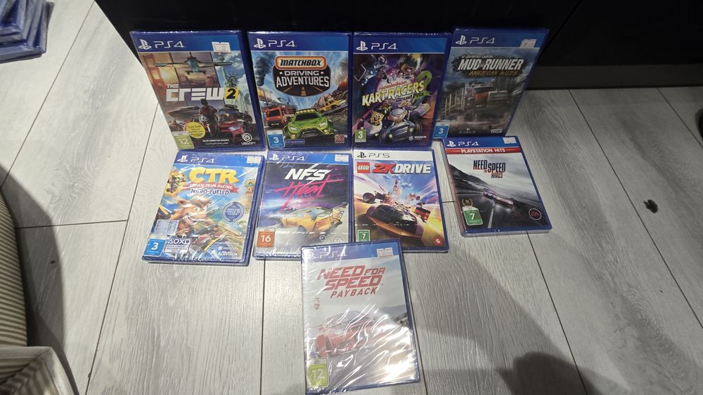 Много новых дисков для play station 4, 5 xbox one switch