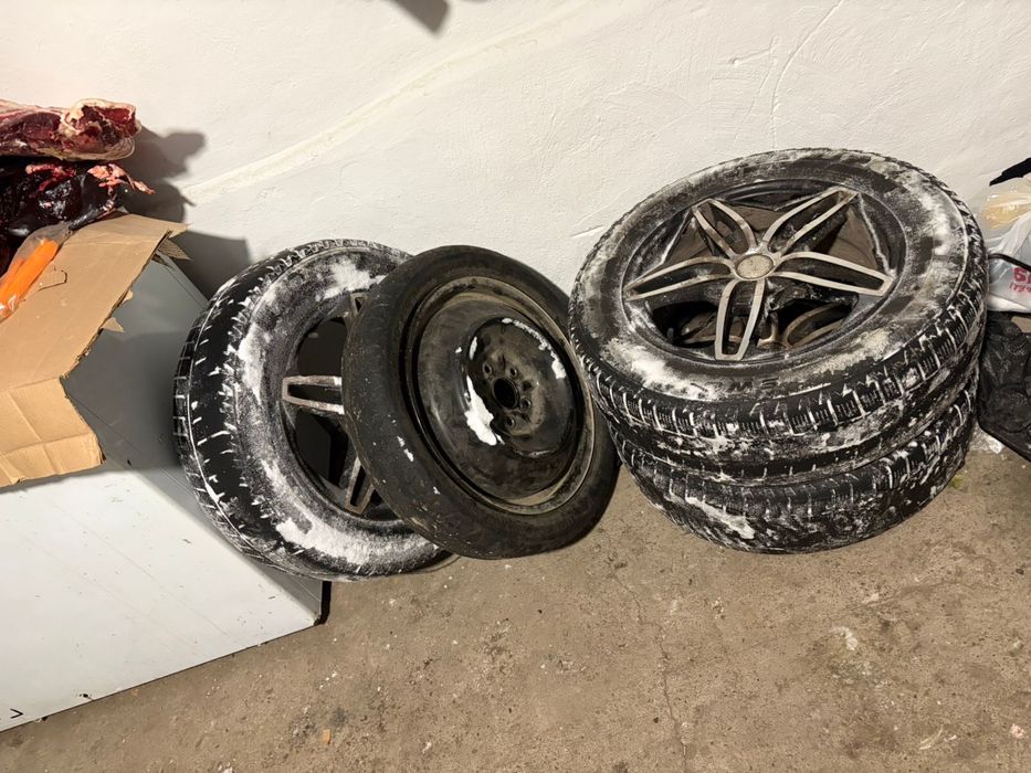 Резина R16 с титанкой!!