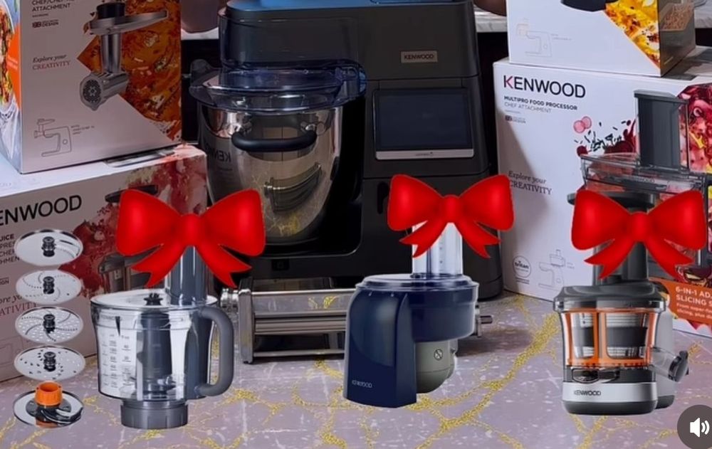 Кухонный комбайн кенвуд с насадками