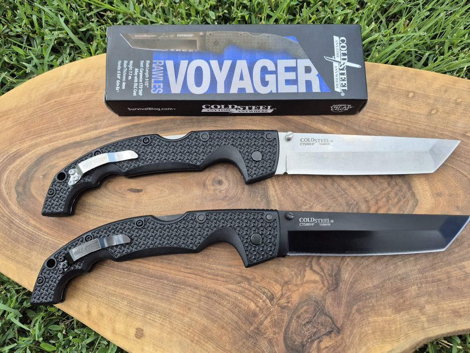 Сгъваем нож Cold Steel Voyager XL Tanto,два модела
