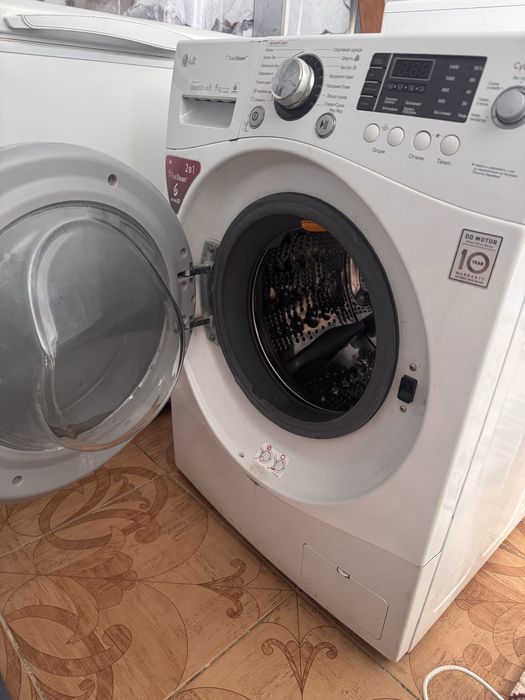 Стиралка+сушка 2в1 LG 6кг