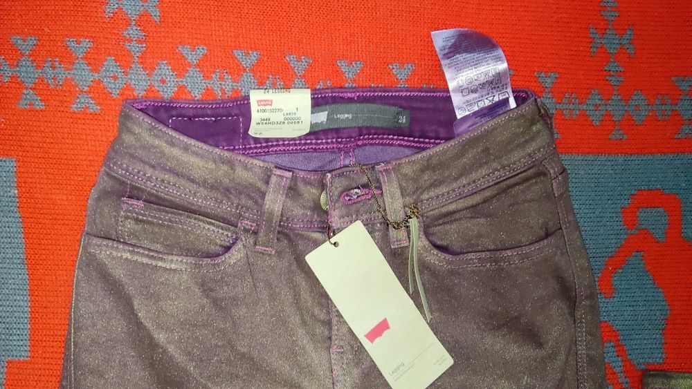 Levi's легинсы джинсы, 24 р, новые, с биркой для подростка