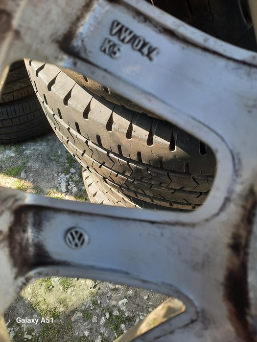 Ляти джанти с гуми за фолксваген 5×112, 16цола