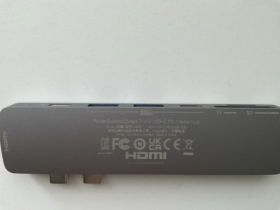 Anker PowerExpand 7 in 2 USB C