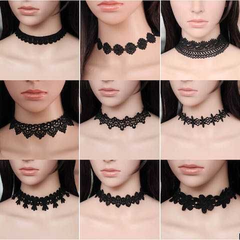 Чокер на шею украшение