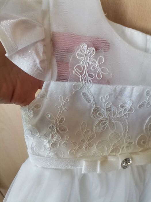 Детска шаферска рокля, размер 98 + подарък