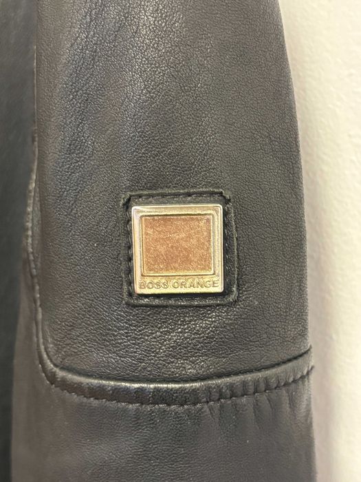 Geaca de piele Hugo Boss