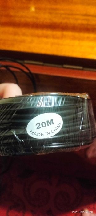 Кабель BNC с питанием 20 метров