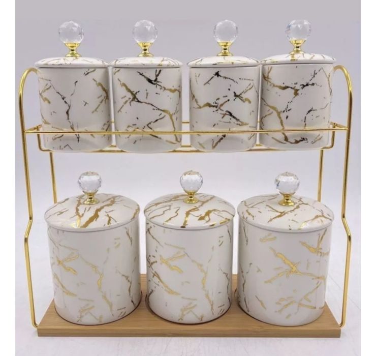 Продам керамический набор для специй и сыпучих