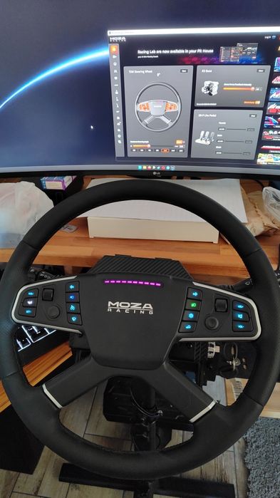 Volan Gaming Camion Tir Moza TSW Truck Steering Wheel