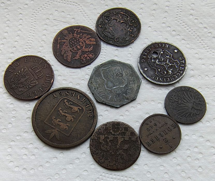 Lot Monede vechi Austria