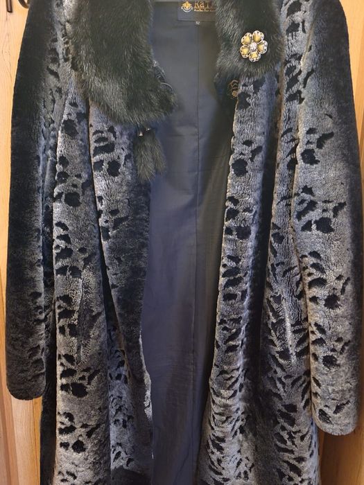 Шуба мутоновая размер 56-58