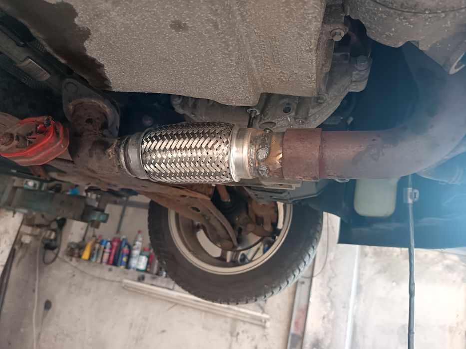 Sudura racord flexibil dpf catalizator evacuare finala sport tips etc