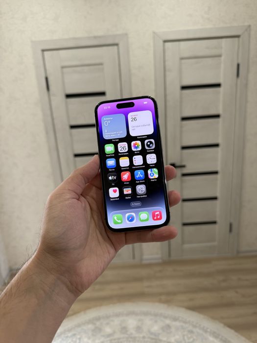 IPhone 14 Pro 256 ГБ Айфон 14 Про 100 % АКБ ВСЕ РАБОТАЕТ АСТАНА