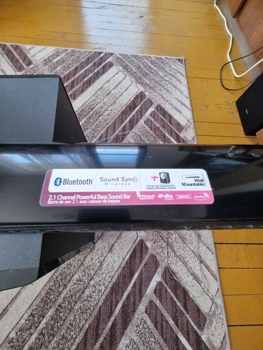 Soundbar 2.1 lg bass boost, dts + дистанционно