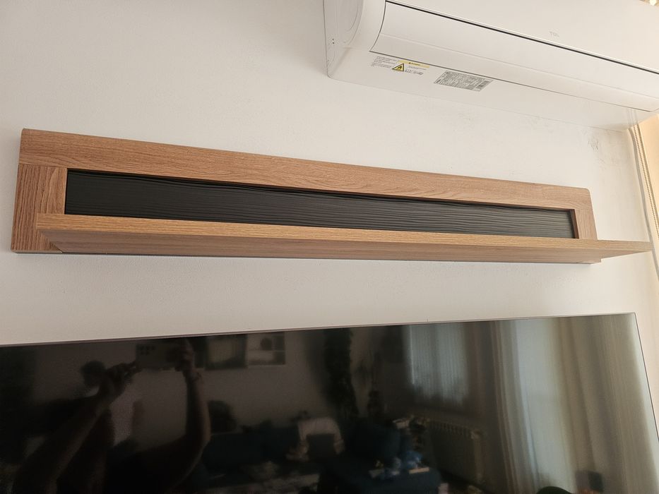 Тв шкаф висок в комплект с етажерка