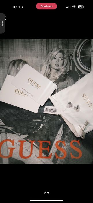 Продам срочно Серьги GUESS