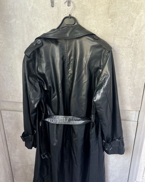 Кожанный Тренч ZARA