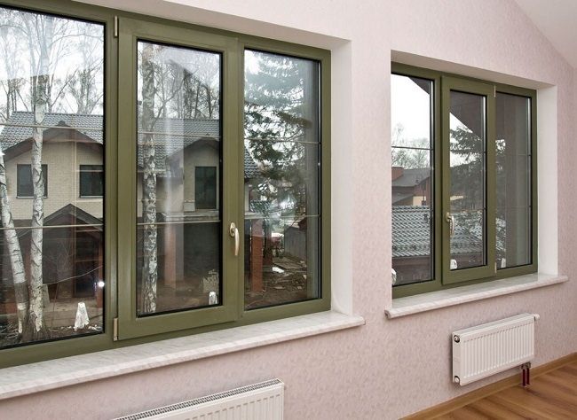 Пластиковые Окна двери витражы