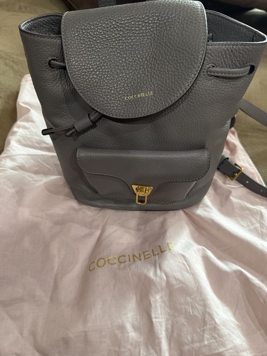 Кожена раница coccinelle