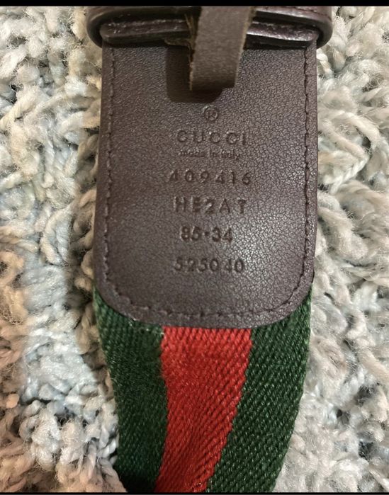 Curea Gucci cu piele porc
