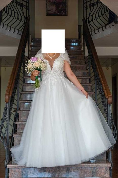 Бяла булченска рокля - направена по поръчка