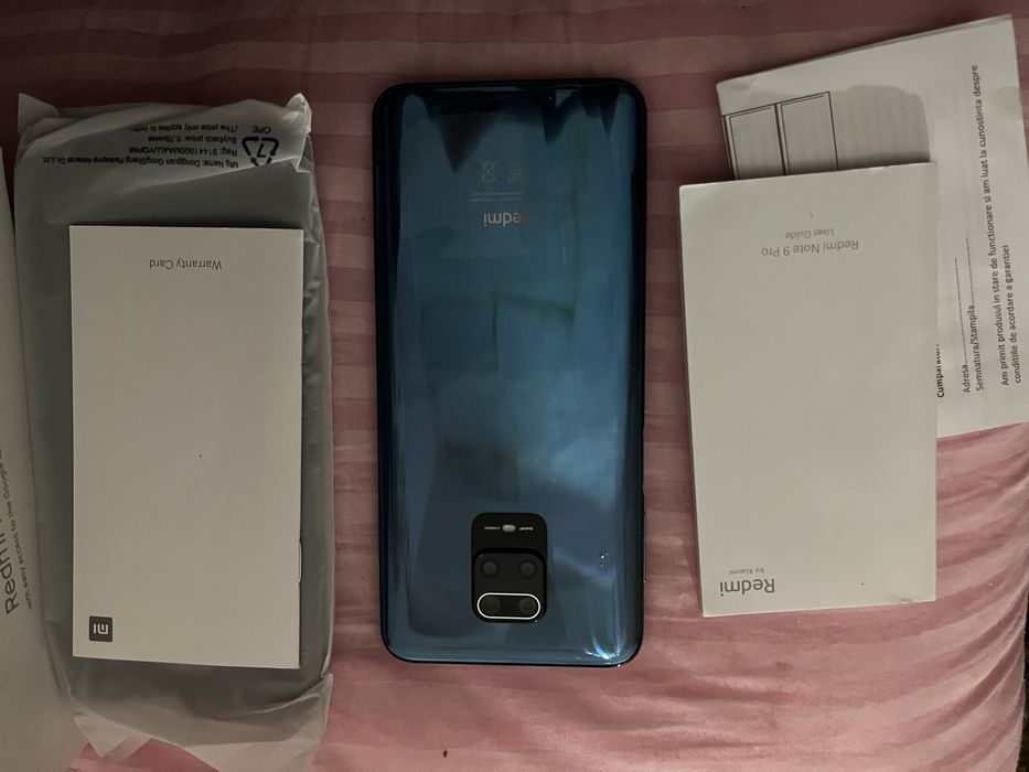 Vand schimb Redmi note 9 pro ca nou fullbox negociabil