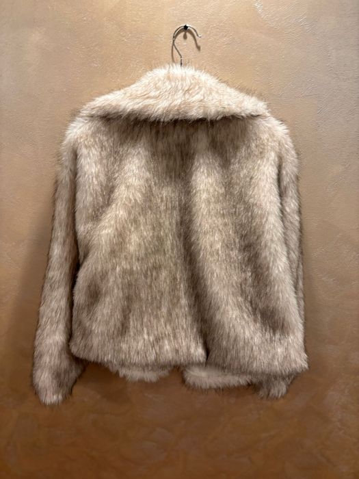 Geaca /haina blana eco,mar 38 /40
