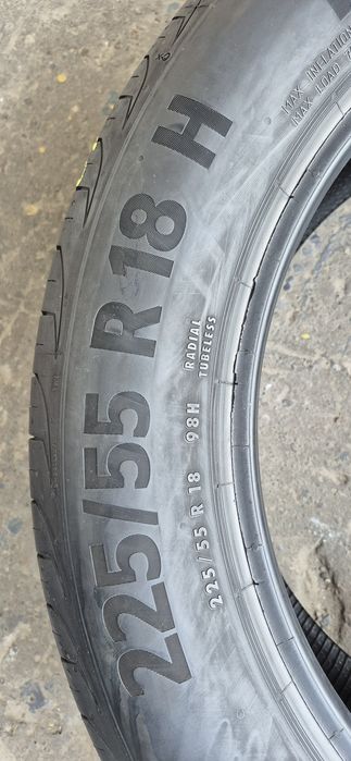 4 anvelope vara Continental 225/55/18,dot 2021.Pretul este pe bucata.