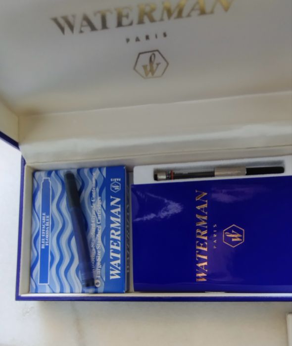 Stilou Waterman original cu penita din aur de 18K