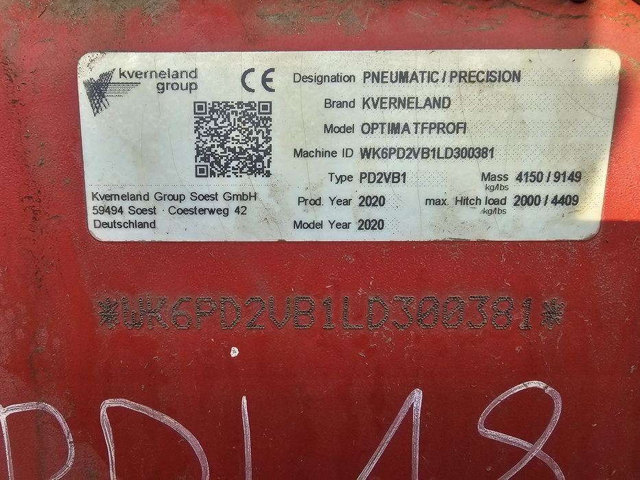 Semanatoare kverneland, sola