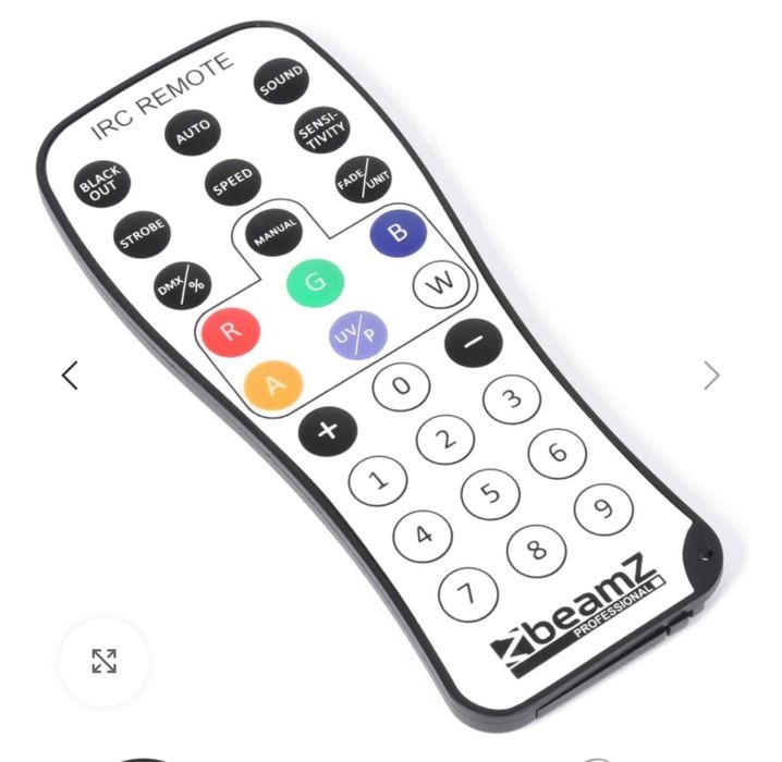 2 x priectoare lumini rgb BeamZ Slimpar 30