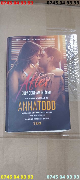 carte carti Anna Todd Dupa ce am gasit fericirea Dupa ce ne-am certat Dupa ce ne-am indragostit Dupa ce ne-am intalnit pret pe 4 volume