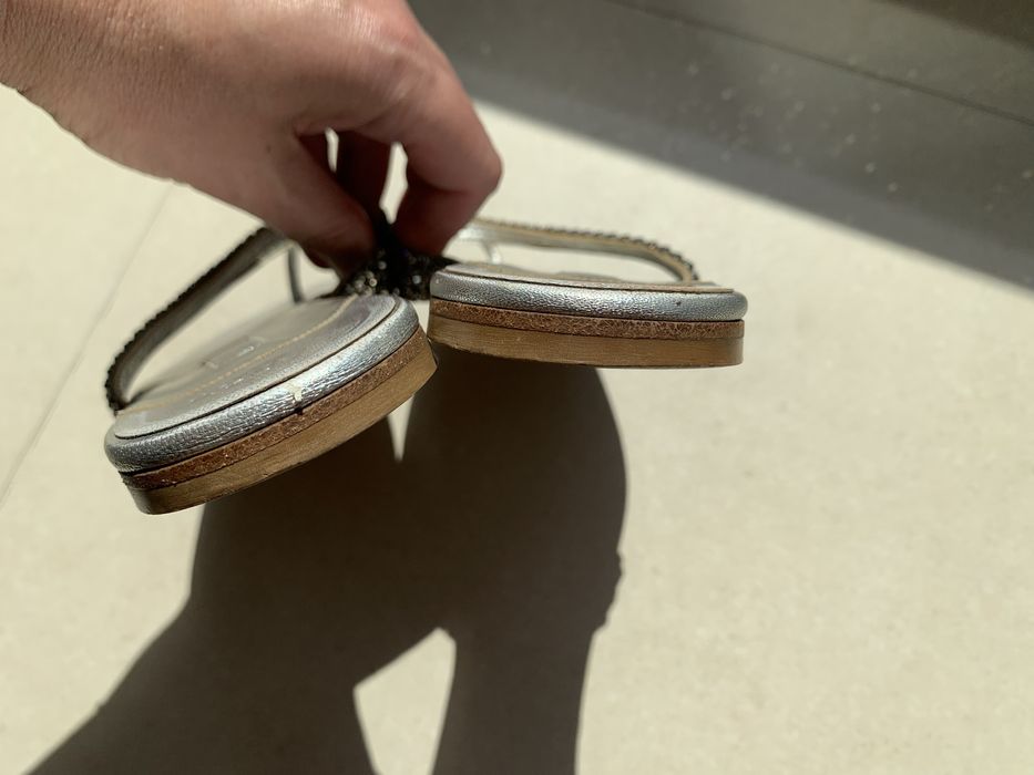 Șlapi de lux GINA cu cristale  Swarovsky, model Calvin