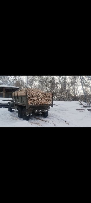 Дрова колотые, обрезки берёза, чурками  ЗИЛ