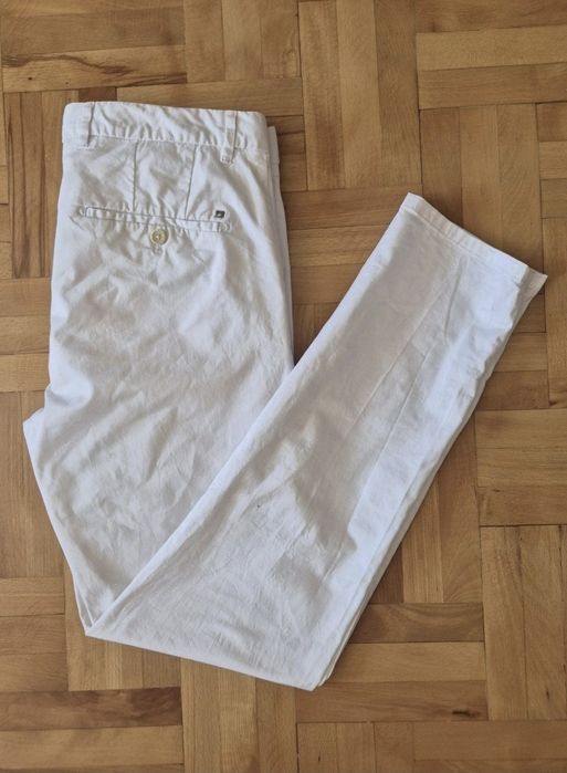 Pantaloni chino Scotch & Soda, Bumbac organic, Mott, Slim Fit, Bărbați - 33/34