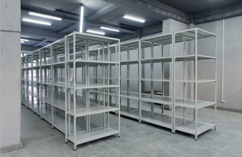 Polkaly stellaj, arxiv tokchasi Акция, метал архивный стеллаж